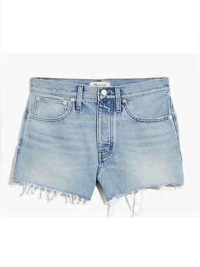 Madewell Relaxed Denim Shorts - size 27 - 15.5 inch waistband - NWT